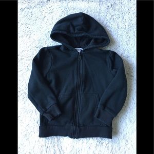 ☀️Toddler Black Zip Up Hoodie☀️